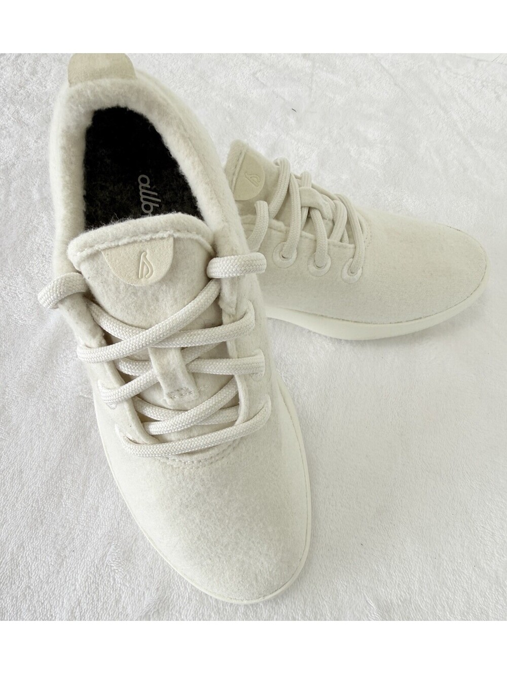 Allbirds Wool Runners Womens 5 Ivory Off White Shoes Sneakers Runnin